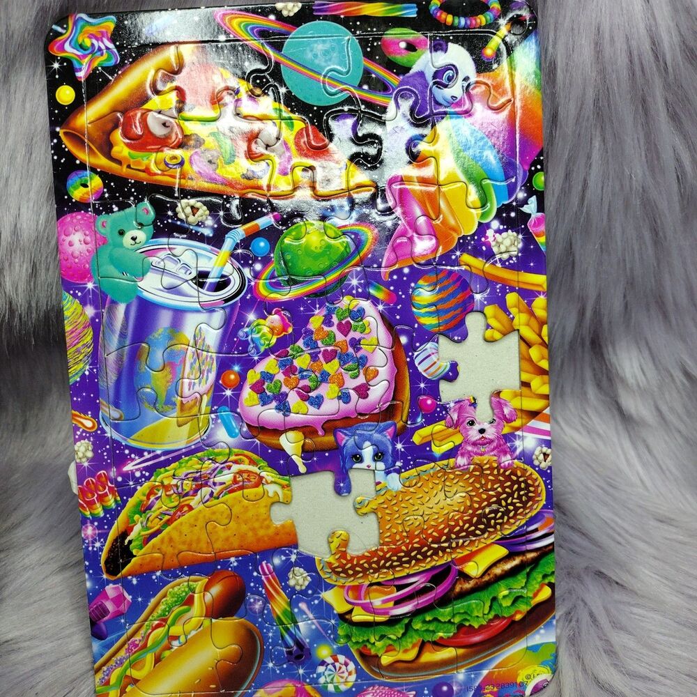 Lisa Frank Tikanni Husky Trifold Portfolio Storage Case Folder School Art 2022 - Picture 11 of 14